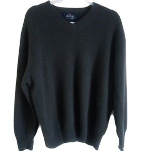 100% Cashmere ribbed sweater